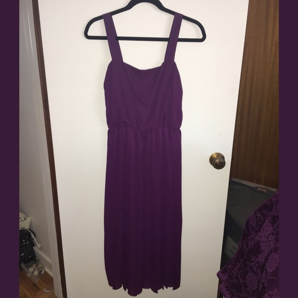 Vintage Nah Nah Petite 2 Piece Dress Plum - Picture 6 of 8
